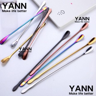 Yann1 ช้อนคน สเตนเลส สีรุ้ง สําหรับบ้าน และห้องนั่งเล่น