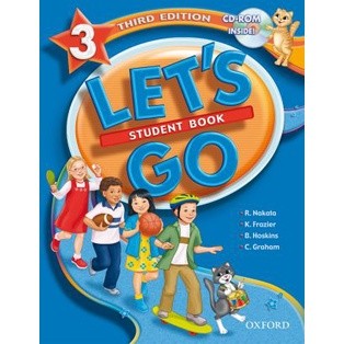 Bundanjai (หนังสือ) Lets Go 3rd ED 3 : Students Book +CD (P)