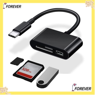 FOREVER High Speed Card Reader Data Transfer Micro USB OTG Adapter Laptop SD/TF Smart Phone Flash Drive Disk USB Type-C