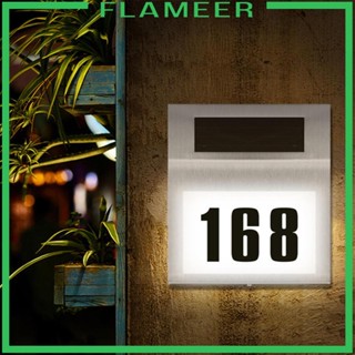 [Flameer] ป้ายไฟพลังงานแสงอาทิตย์ สําหรับตกแต่งสวน