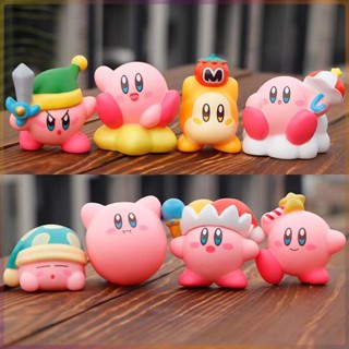 ตุ๊กตาการ์ตูนกลอง kirby ดาว สีชมพู สไตล์ใหม่ ของขวัญ สําหรับตกแต่งบ้าน