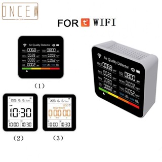 【ONCEMOREAGAIN】Carbon 3.7V Air Quality Automatically CO Data Formaldehyde Meter Monitor