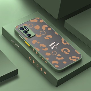 เคสมือถือ แบบแข็ง ขอบซิลิโคน ลายการ์ตูน กันกระแทก สําหรับ OPPO Reno 6 4G Reno 6Z 5G