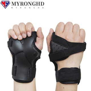 Myronghd สายรัดข้อมือ ป้องกันฝ่ามือ สําหรับเล่นสกี โรลเลอร์สเก็ต สโนว์บอร์ด