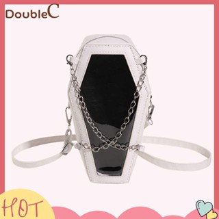 【Double C 】✿   กระเป๋าถือ กระเป๋าสะพายไหล่ PVC หนัง PU ทรงโท้ท สีโปร่งใส เหมาะกับการเดินทาง สํานักงาน เครื่องสําอาง สําหรับผู้หญิง