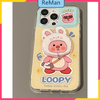          เคสโทรศัพท์มือถือ ลายหัวกระต่าย สําหรับ Apple Iphone 14Promax 13 12 14Promax 14plus 13 12pro 12 11 pro max Xr Xs max 7 8 Plus 13 pro max 13 12 12pro 11promax 11