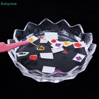 &lt;Babynew&gt; กล่องถาดเก็บแปรง พลอยเทียม สําหรับตกแต่งเล็บ ร้านเสริมสวย