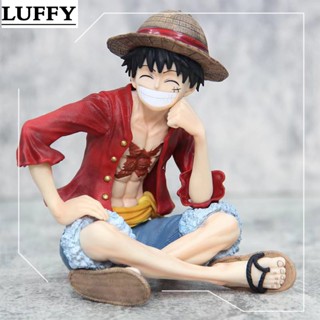 โมเดลฟิกเกอร์ Pvc รูปอนิเมะ One Piece Luffy ขนาด 13 ซม. เหมาะกับของขวัญคริสต์มาส ของเล่นสําหรับเด็ก