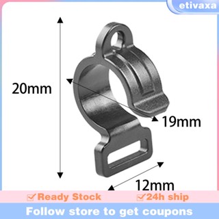 [Etivaxa] ตะขอแขวนเต็นท์ อุปกรณ์ตั้งแคมป์กลางแจ้ง 10 ชิ้น