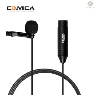 [XS]COMICA Cvm-v02o ไมโครโฟนคอนเดนเซอร์ ปลั๊ก XLR รองรับ 48V Phantom Power สําหรับกล้องบันทึกวิดีโอ