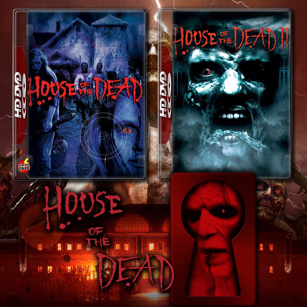 DVD ดีวีดี House of the Dead ศพสู้คน 1-2 (2003/2006) DVD หนัง มาสเตอร์ เสียงไทย (เสียงแต่ละตอนดูในรายละเอียด) DVD ดีวีดี