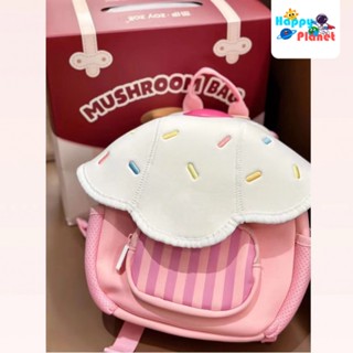 พร้อมส่ง ส่งฟรี กระเป๋าเป้สะพายหลัง ลายการ์ตูนเห็ดน่ารัก สีชมพู เหมาะกับฤดูร้อน สําหรับผู้หญิง 2023 หนังสือสีแดง ขนาดเล็ก ของขวัญวันเกิด วันหยุด