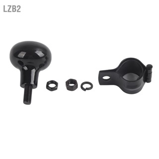 LZB2 สีดำ Universal Car Heavy Duty พวงมาลัยลูกบิด Spinner Handle Ball