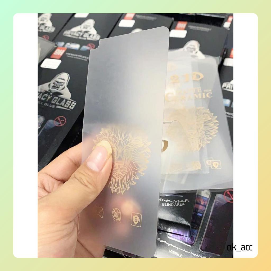 RC Anti-Scratch Matte CERAMIC สําหรับ Samsung A41 A42 A50 A50s A51 A52 A52s A53 A54 A6 A6+ A60 A7 A7