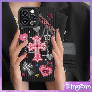 Pingcoo - เข้ากันได้สำหรับ เคส iphone 11 เคสไอโฟน เคสไอโฟน11  Soft กันกระแทกเคสโทรศัพท์วีเนียร์เม็ดแนวตั้งสีดำการป้องกันกล้องอาวุโสบุคลิกภาพข้ามเข้ากันได้กับ iPhone 14 13 Pro สูงสุด 12 Pro สูงสุด XS XR สูงสุด 7 8