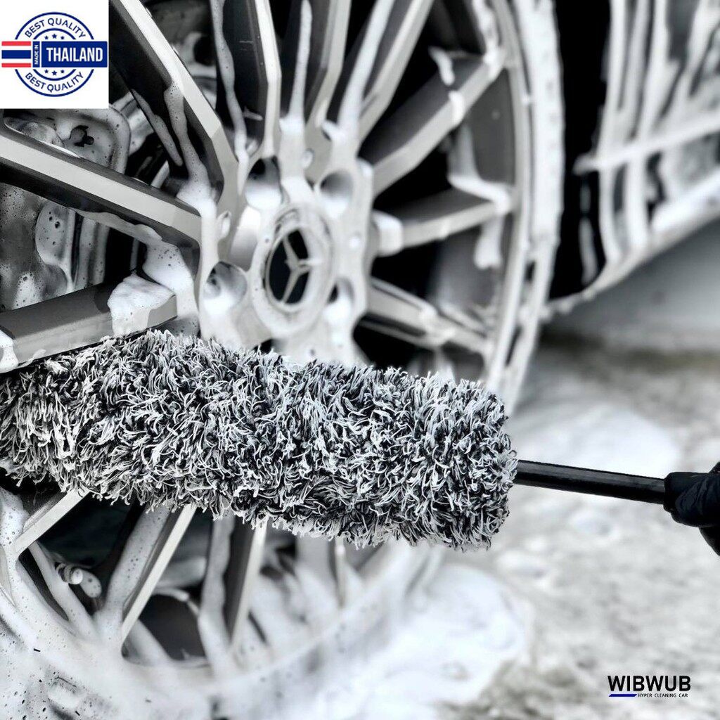 WIBWUB Premium Wheel brush  แปรงขัดล้อ