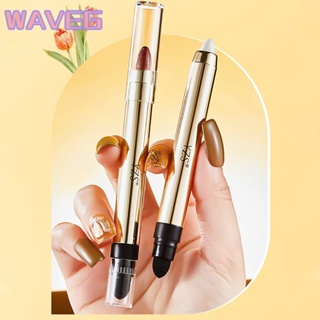 Wave Yzs Double-headed Eye Makeup อายแชโดว์ไฮกลอส Lying Silkworm Pen Stick Waterproof