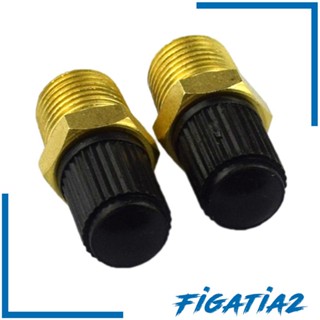 [Figatia2] ไส้เติมถังคอมเพรสเซอร์แอร์ ทองเหลือง NPT 1/8 นิ้ว 2 ชิ้น