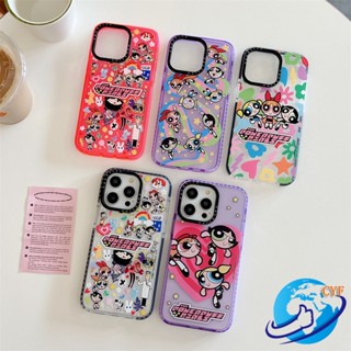 เคสโทรศัพท์มือถือ กันกระแทก ลาย The Powerpuff Girls สําหรับ iPhone 15 14 13 12 11 Pro Max i14 i13 i12 i11