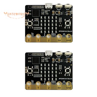 เมนบอร์ดโปรแกรมมิ่ง สําหรับ Raspberry Pi PICO RP2040 Bit BBC Microbit Shape Python 2 ชิ้น