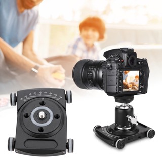 ELE Consumer FY-01 Table Top Dolly Car Roller Desktop Video Rail Track Slider กล้องฟิล์ม DSLR Rig