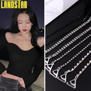 Fashion shiny metal adjustable shoulder straps for womens underwear straps accessories