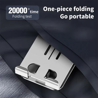 GOOJODOQ ขาตั้งแท็บเล็ต โลหะ แบบพกพา บางพิเศษ อุปกรณ์เสริม สําหรับ iPad Xiaomi Samsung
