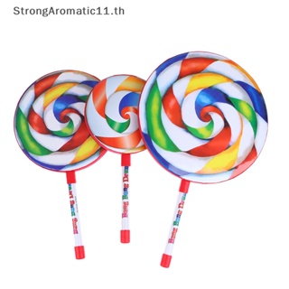 Strongaromatic เครื่องดนตรีอมยิ้ม 6 นิ้ว 8 นิ้ว 10 นิ้ว หลากสี ของเล่นเสริมการเรียนรู้ สําหรับเด็ก