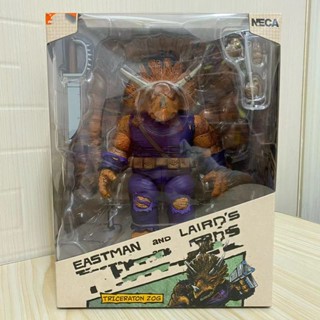 Neca โมเดลฟิกเกอร์นินจาเต่า Triceratops 1/12 7 นิ้ว ของเล่น ของขวัญ สําหรับเก็บสะสม