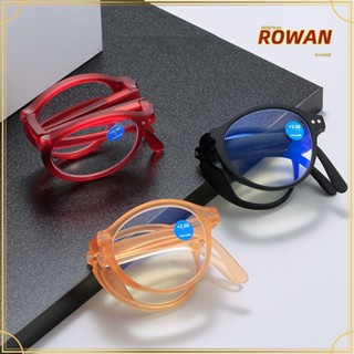 Rowans แว่นตาสายตายาว ป้องกันแสงสีฟ้า สไตล์วินเทจ คลาสสิก พับได้ สําหรับผู้ชาย ผู้หญิง