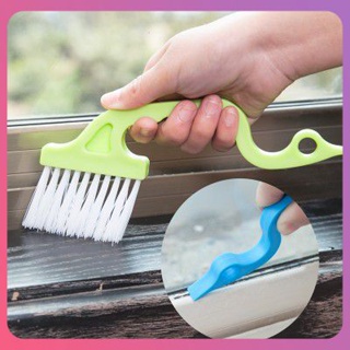 Creative Swan Shape แปรงทำความสะอาดห้องครัว Practical Window Groove Cleaning Brush Window Sill Gap Cleaner Groove Cleaning Cloth Window Slot Clean เครื่องมือ [COD]