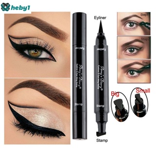 Amy&amp;#39;s Diary Eyeliner Pen Double-ended Big Single Seal Stamp Liquid Waterproof Fast Dry Black Eye Liner Pencil Non-smudged Eyeliner Cosmetic Double-ended Eyeliner heby1