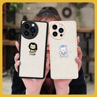 leather soft shell Phone Case For iphone13 Pro funny couple Cartoon creative texture Silica gel heat dissipation youth