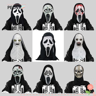 Peonypavilion Ghostface พร็อพคอสเพลย์ หน้ากรีดร้อง แฟชั่นน่ากลัว|ความตาย ฮาโลวีน