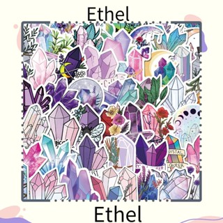 Ethel1 สติกเกอร์ฟิล์มคริสตัล PVC เนื้อแมตต์ ประดับเพชร 150 ชิ้น