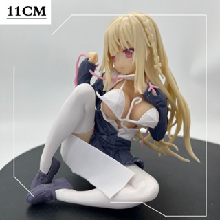 โมเดลฟิกเกอร์ PVC รูปการ์ตูนอนิเมะ KaNA TwinBox Maeda Shiori ขนาด 11 ซม. สีชมพู ของเล่นสําหรับผู้ใหญ่ เก็บสะสม