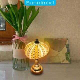 [Sunnimix1] โคมไฟกลางคืน โลหะ ขนาดเล็ก สําหรับตกแต่งร้านอาหาร ห้องวาดภาพ ของขวัญวันเกิด