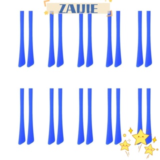 Zaijie24 ชุดขาแว่นตา ซิลิโคน กันลื่น สีฟ้า 10 คู่