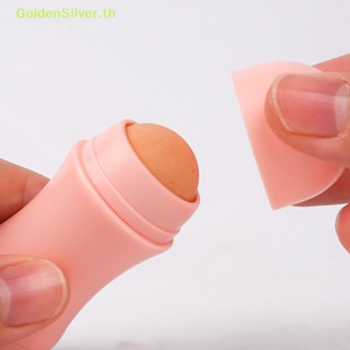 Goldensilver ลูกกลิ้งหินภูเขาไฟ ดูดซับน้ํามัน ควบคุมความมัน สีเงิน