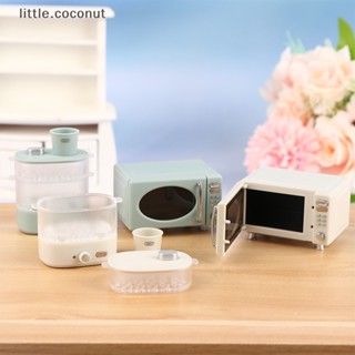 [little.coconut] โมเดลเตาอบไมโครเวฟจิ๋ว 1:12 สําหรับตกแต่งบ้านตุ๊กตา