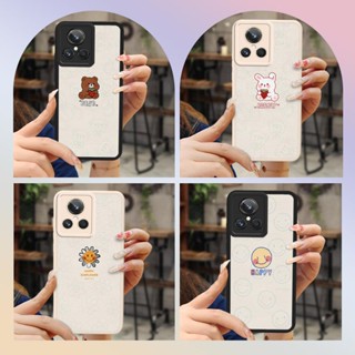 Cartoon couple Phone Case For OPPO Realme GT2 5G Explorer Master protective heat dissipation personality Anti-knock leather