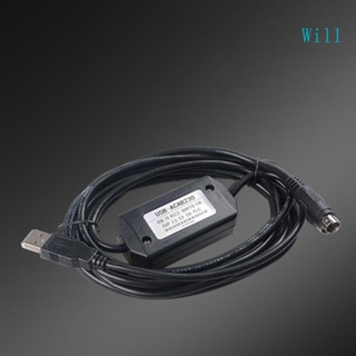 Will สายเคเบิลโปรแกรมมิ่ง USB-ACAB230 PLC สําหรับ USB-DVP ES EX EH EC SE SV SS Series