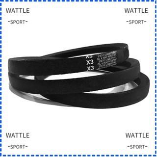 Wattle สายพานไทม์มิ่งยาง 4L290 V-Belt กว้าง 0.51 นิ้ว x สูง 0.34 นิ้ว สีดํา A27 ทนทาน 29 นิ้ว