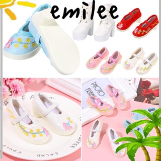 Emilee ใหม่ รองเท้าผ้า 1/3 5 รูปแบบ อุปกรณ์เสริม สําหรับบ้าน