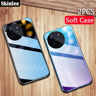 เคสโทรศัพท์มือถือแบบนิ่ม TPU ใส กันออกซิแดนท์ สําหรับ Realme 11 Pro Plus 11X Realme11 Pro Plus 2 ชิ้น