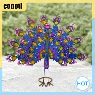 Copoti รูปปั้นนกยูงเสมือนจริง สําหรับตกแต่งบ้าน สวน ปาร์ตี้