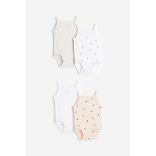 H&amp;M  Boy 4-pack sleeveless cotton bodysuits 1165196_1