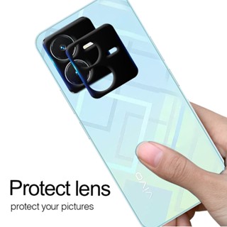 กระจกกันรอยเลนส์กล้อง 3D 6.55 นิ้ว สําหรับ vivo Y22 Y 22s 4G 1-4 ชิ้น
