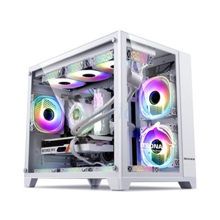 mATX CASE (NP) ITSONAS SEA VIEW ARGB TG (WHITE)