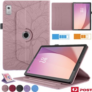 เคสโทรศัพท์มือถือหนัง หมุนได้ 360 องศา พร้อมขาตั้ง สําหรับ Lenovo Tab M9 TB310XU TB310FU 9 นิ้ว 2023